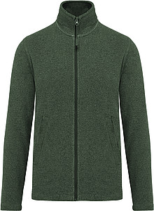 Mens microfleece sweatshirt KARIBAN, light brown, S