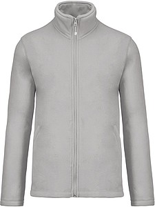 Mens microfleece sweatshirt KARIBAN, light grey, S
