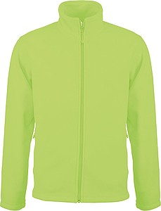 Mens microfleece sweatshirt KARIBAN, lime green, S