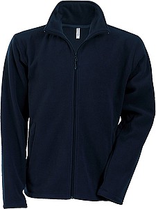 Mens microfleece sweatshirt KARIBAN, navy, L