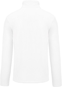 Mens microfleece sweatshirt KARIBAN, white, L