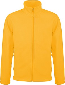 Mens microfleece sweatshirt KARIBAN, yellow, S