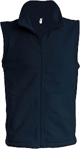 Mens microfleece vest KARIBAN, navy, M