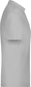 Mens Piqué Polo, ash, S