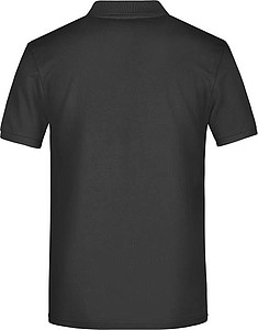 Mens Piqué Polo, black, XL
