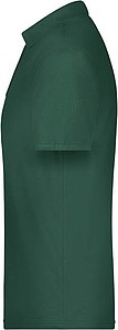 Mens Piqué Polo, dark green, XL