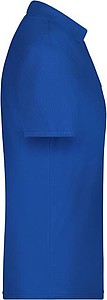 Mens Piqué Polo, dark royal, S