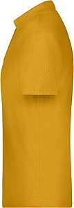 Mens Piqué Polo, gold yellow, XL