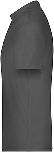 Mens Piqué Polo, graphite, S