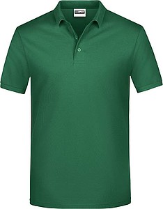 Mens Piqué Polo, irish green, S