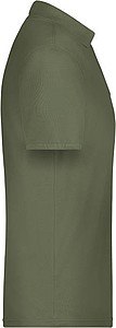 Mens Piqué Polo, olive, S