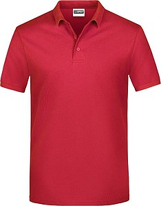 Mens Piqué Polo, red, XL