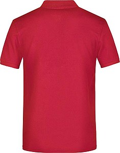 Mens Piqué Polo, red, XL