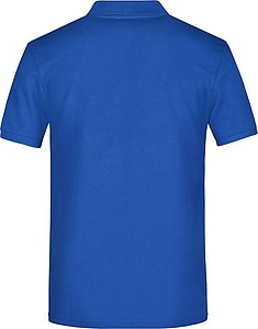 Mens Piqué Polo, royal, S