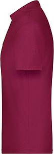 Mens Piqué Polo, wine, S
