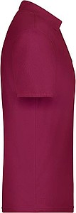 Mens Piqué Polo, wine, S