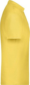 Mens Piqué Polo, yellow, S