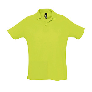 MENS POLO SHIRT SUMMER II, APPLE GREEN, M