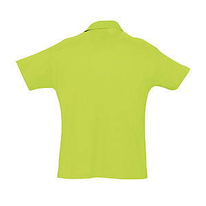 MENS POLO SHIRT SUMMER II, APPLE GREEN, M
