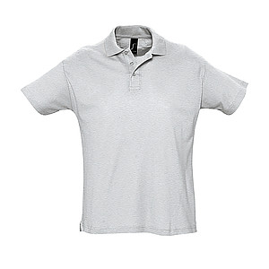 MENS POLO SHIRT SUMMER II, ASH, XL