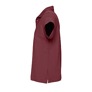 MENS POLO SHIRT SUMMER II, BURGUNDY, XL