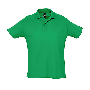 MENS POLO SHIRT SUMMER II, KELLY GREEN, L