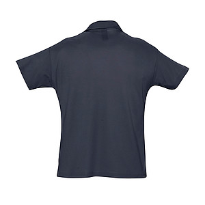 MENS POLO SHIRT SUMMER II, NAVY, L