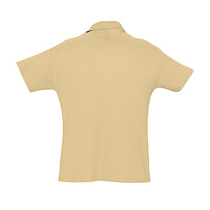 MENS POLO SHIRT SUMMER II, SAND, L