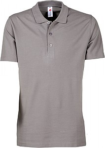 Mens polo T-shirt PAYPER ROME, grey, L