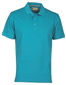 Mens polo T-shirt PAYPER VENICE, atoll blue, S
