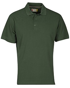 Mens polo T-shirt PAYPER VENICE, dark green, XS