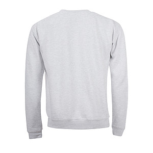 MENS ROUND-NECK SWEATSHIRT SPIDER, ASH, 3XL