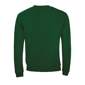 MENS ROUND-NECK SWEATSHIRT SPIDER, BOTTLE GREEN, L
