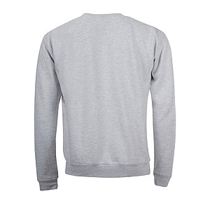 MENS ROUND-NECK SWEATSHIRT SPIDER, GREY MELANGE 2, L