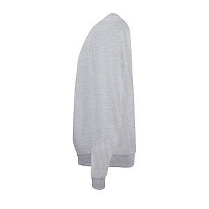 MENS ROUND-NECK SWEATSHIRT SPIDER, GREY MELANGE 2, L