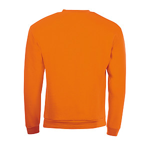 MENS ROUND-NECK SWEATSHIRT SPIDER, ORANGE, L