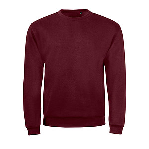 MENS ROUND-NECK SWEATSHIRT SPIDER, OXBLOOD, L