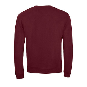 MENS ROUND-NECK SWEATSHIRT SPIDER, OXBLOOD, L