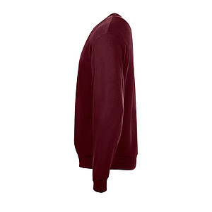 MENS ROUND-NECK SWEATSHIRT SPIDER, OXBLOOD, L