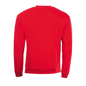 MENS ROUND-NECK SWEATSHIRT SPIDER, RED, 3XL