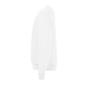 MENS ROUND-NECK SWEATSHIRT SPIDER, WHITE, 3XL