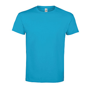 MENS ROUND NECK T-SHIRT IMPERIAL, AQUA, XL