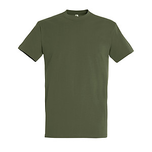 MENS ROUND NECK T-SHIRT IMPERIAL, ARMY, XL