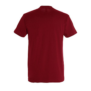 MENS ROUND NECK T-SHIRT IMPERIAL, CHILI RED, L