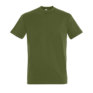 MENS ROUND NECK T-SHIRT IMPERIAL, DARK KAKI, 3XL
