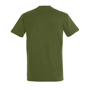 MENS ROUND NECK T-SHIRT IMPERIAL, DARK KAKI, 3XL