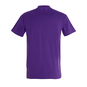 MENS ROUND NECK T-SHIRT IMPERIAL, DARK PURPLE, L