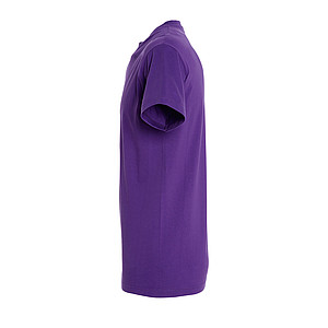 MENS ROUND NECK T-SHIRT IMPERIAL, DARK PURPLE, L