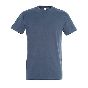 MENS ROUND NECK T-SHIRT IMPERIAL, DENIM, L