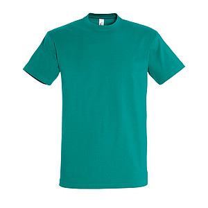 MENS ROUND NECK T-SHIRT IMPERIAL, EMERALD, XXL